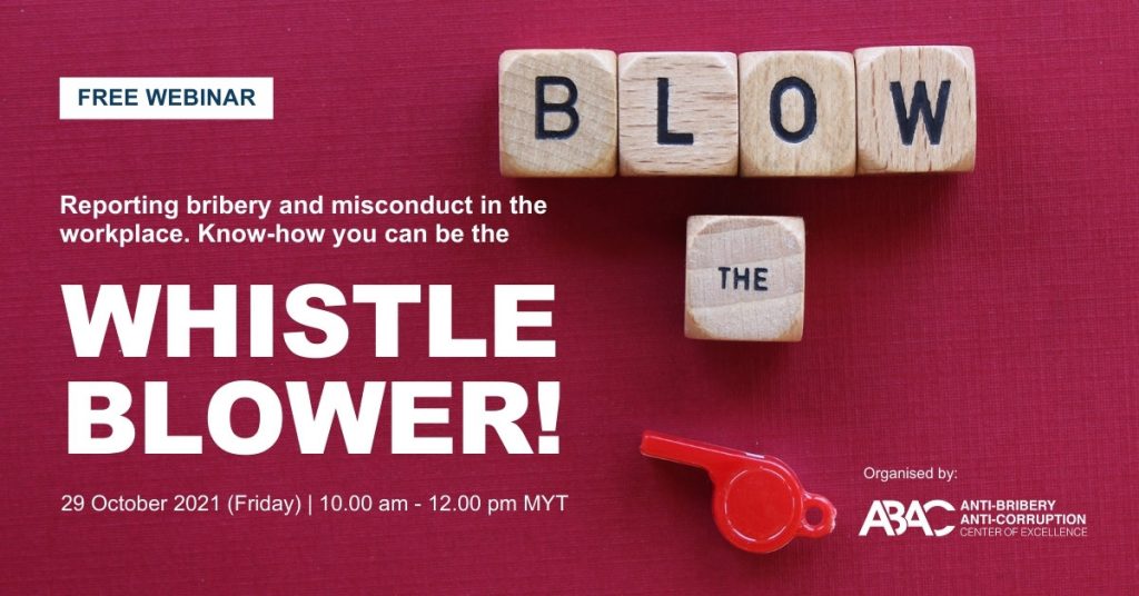 WEBINAR | What does it mean to be a whistlebower