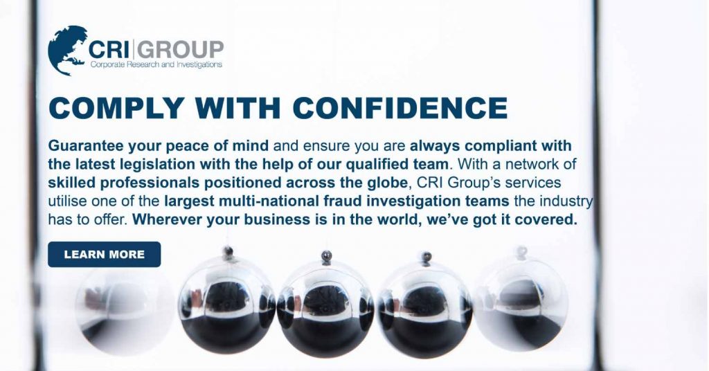 Comply With Confidence - CRI Group™