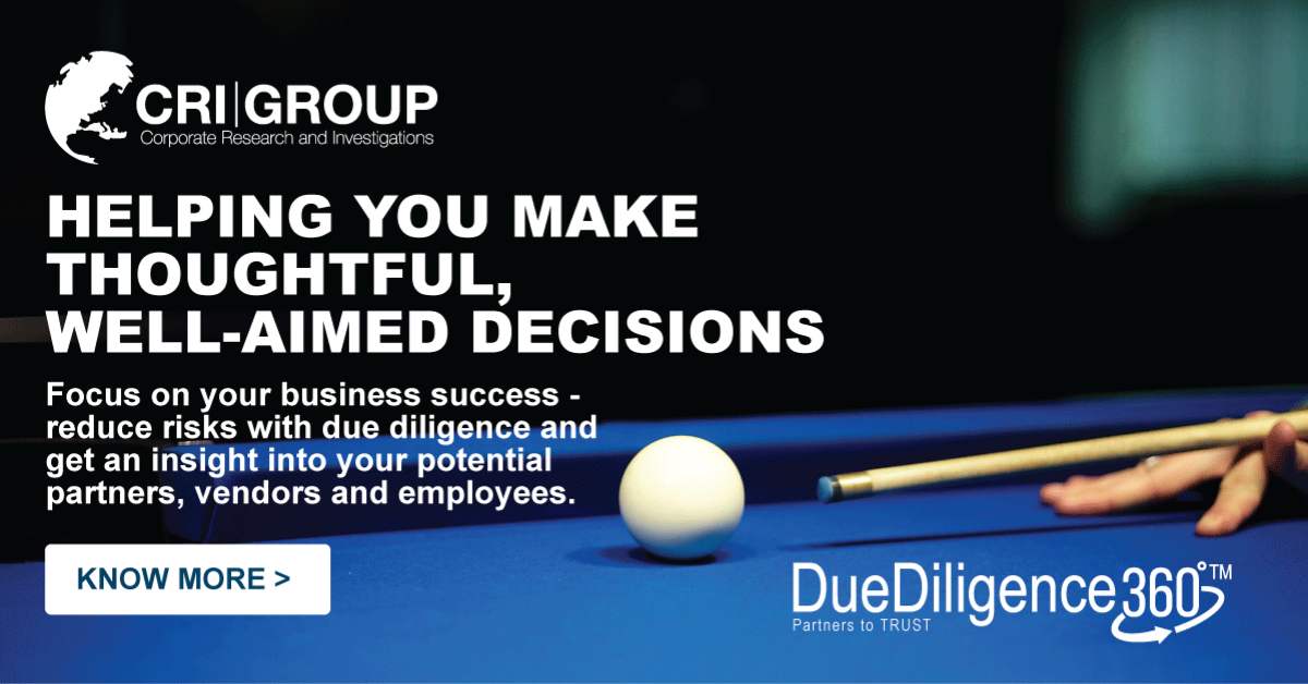 CRI Group™ due-diligence service