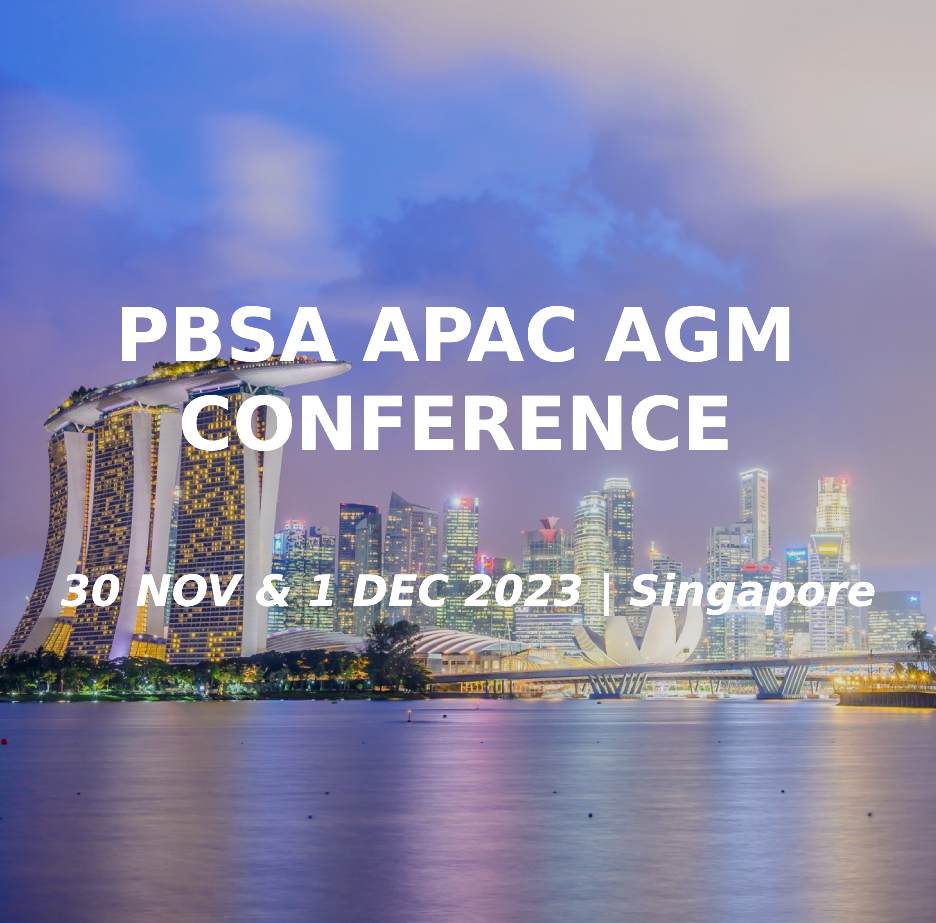 PBSA Conference 2023 Singapore - CRI Group™ A Proud Sponsor