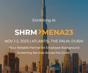 Mark your calendars for SHRM MENA 2023 Dubai This November 1st & 2nd!