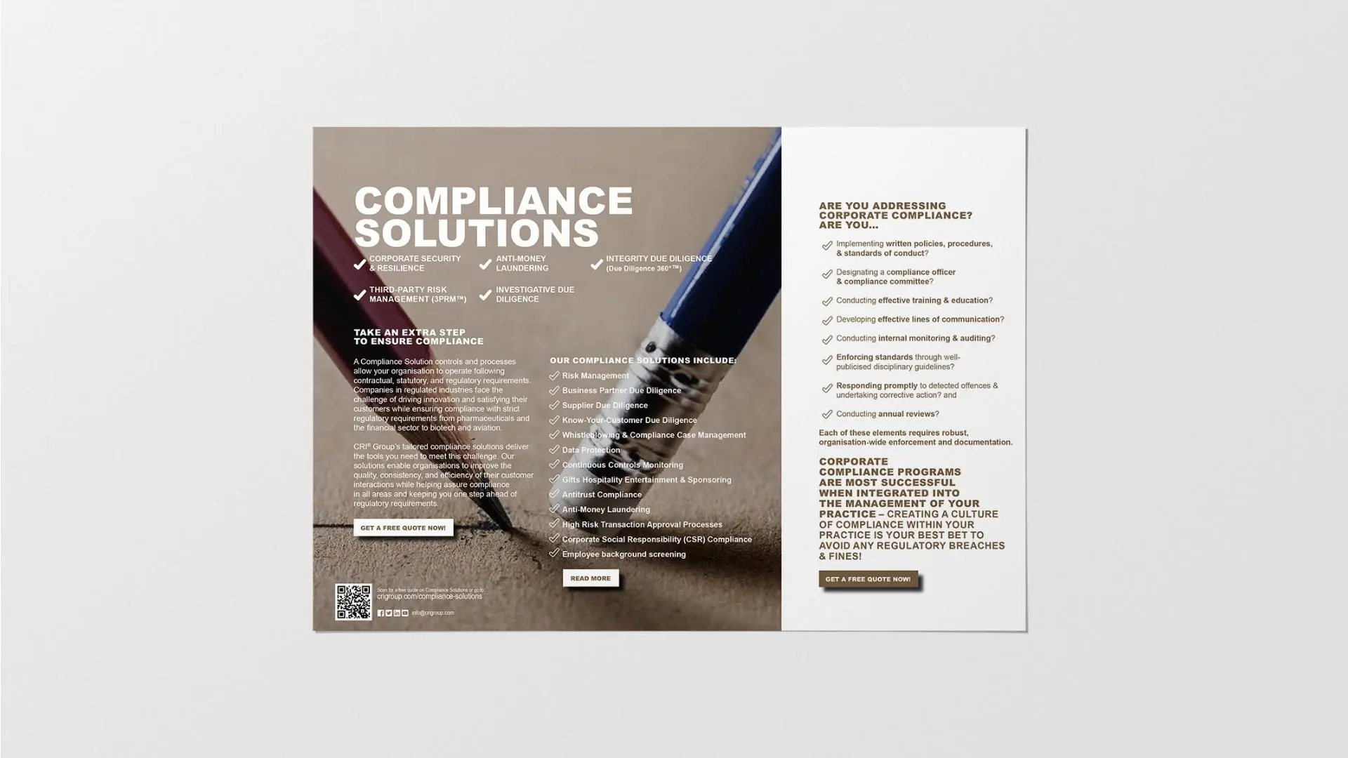 Brochures: